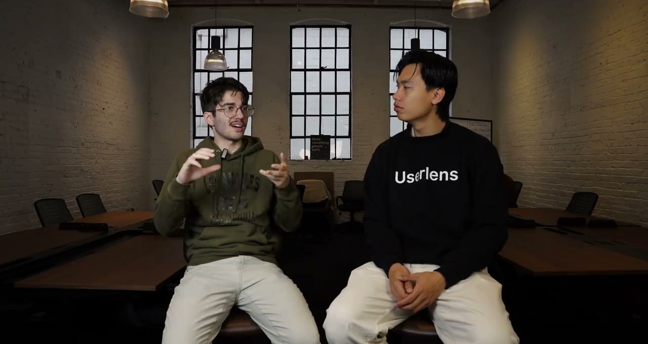 Cyrus, Co-founder at Tday, in a video testimonial about running Lumi by Userlens on Tday's product usage data.